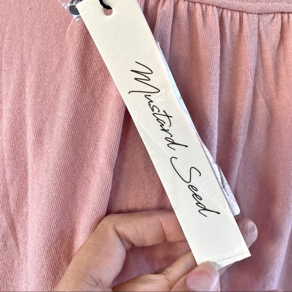 Button Front collared long sleeve Mustard Seed - Picture 5 of 11